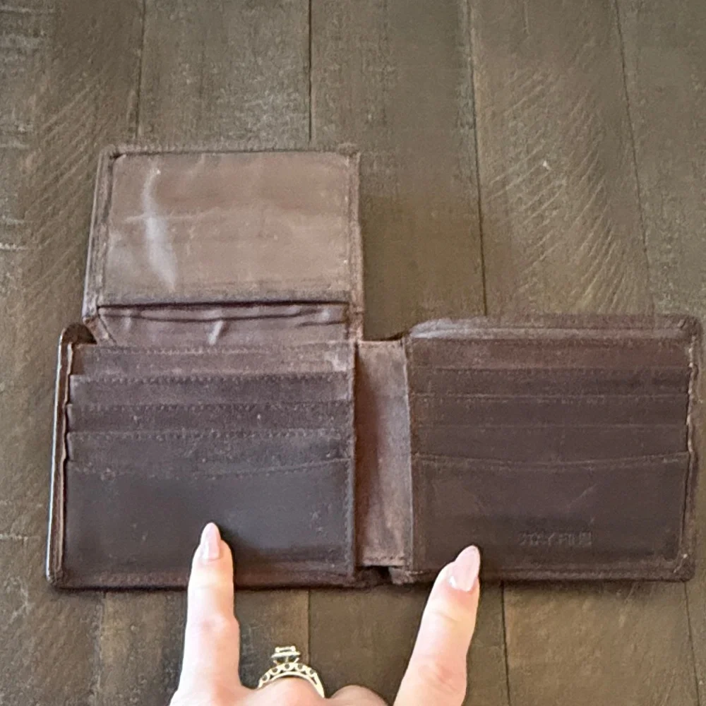 Stay Fine Brown Leather Wallet for Men